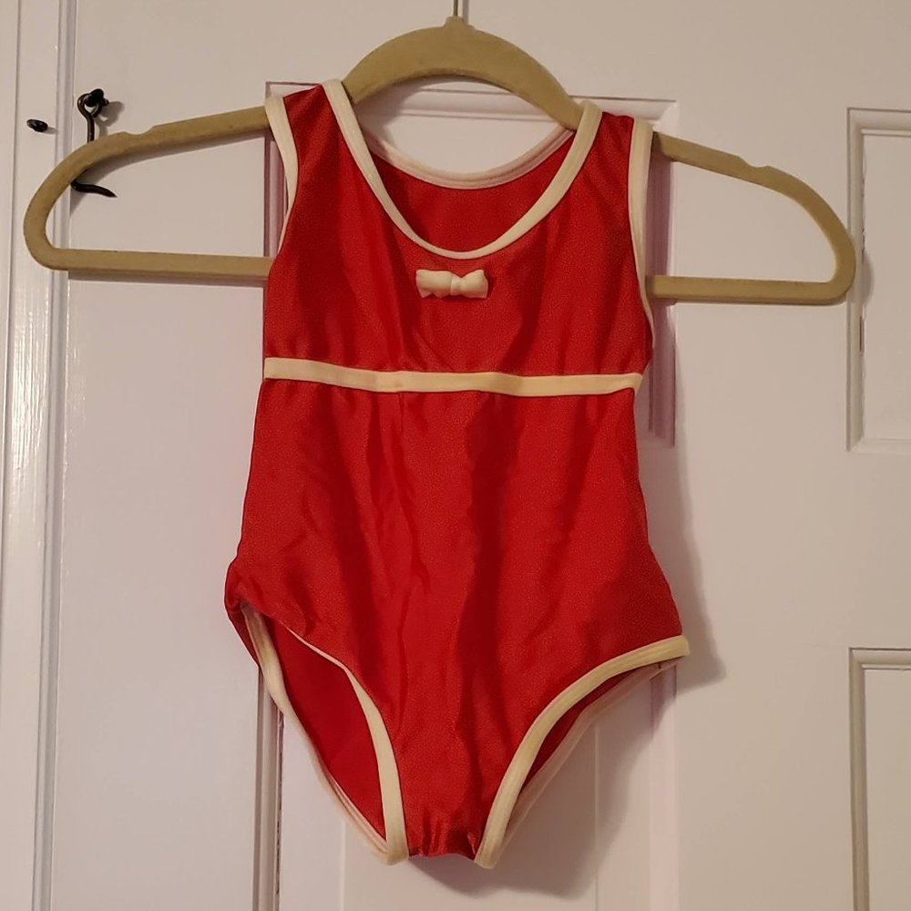 Biobottoms Red Bathing Suit NWOT